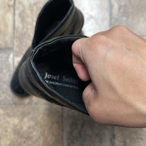 Josef Seibel Leather Boot sz 38 - Picture 6 of 8